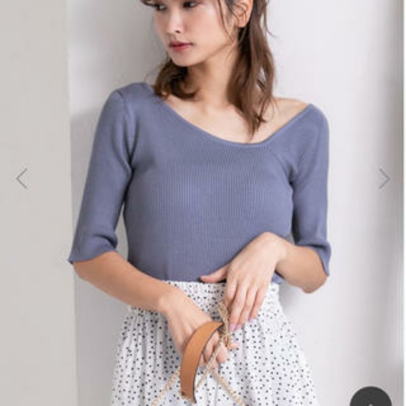 knitwear/rajut tipis lengan panjang pendek