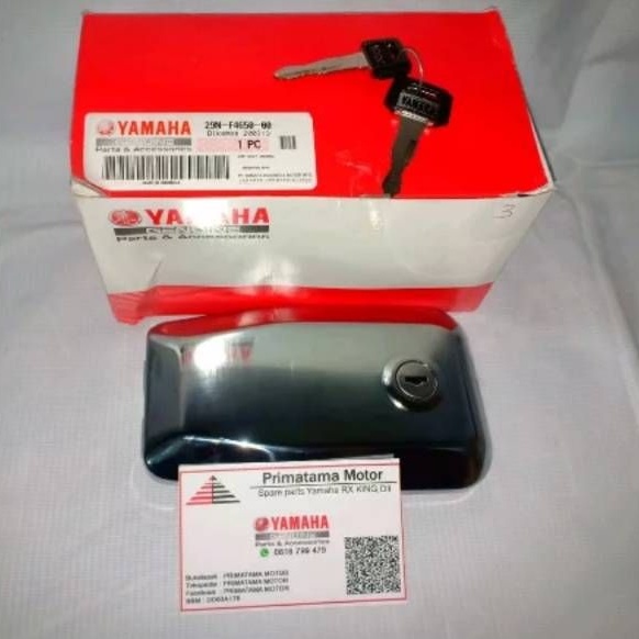 TUTUP KUNCI TANGKI RX KING ORI
- KODE PART : 29N-F4650-00
