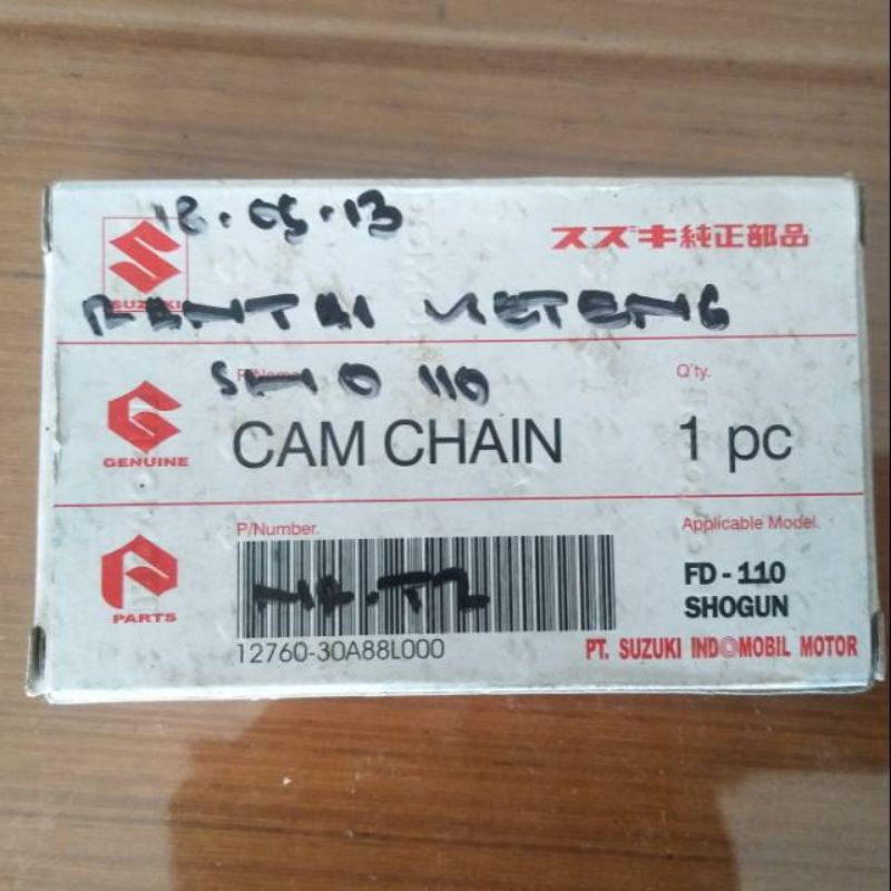 RANTAI KETENG SHOGUN 110 ORIGINAL SUZUKI ASLI SGP