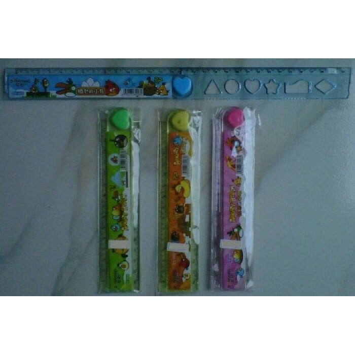 

Penggaris Lipat Karakter Kartun 3pc Paket TERMURAH