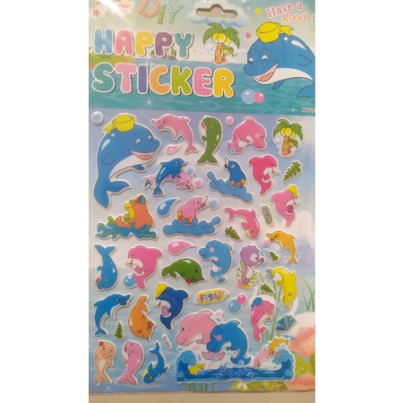 

Stiker timbul IKAN