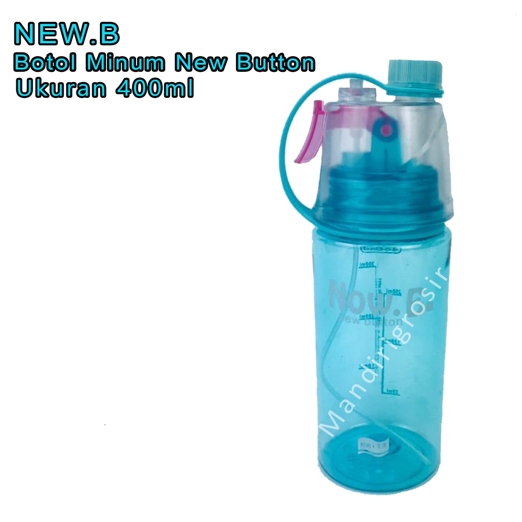 Botol plastik * Botol Minum * Pink *400ml