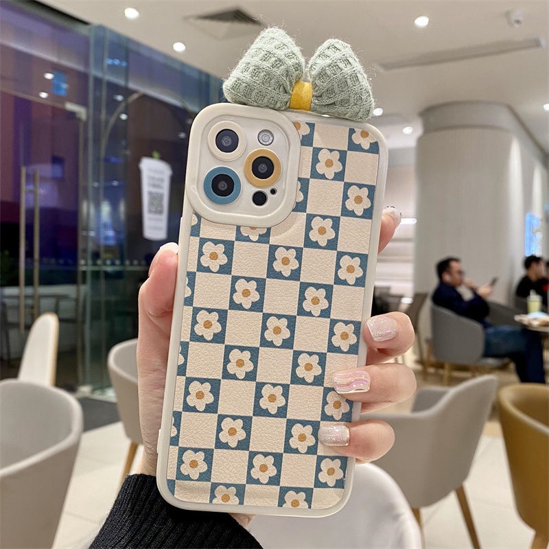 Case Pelindung Motif Bunga Untuk iPhone 12 13 11 Pro Max X Xs Max Xr 7 8 Plus hsd4