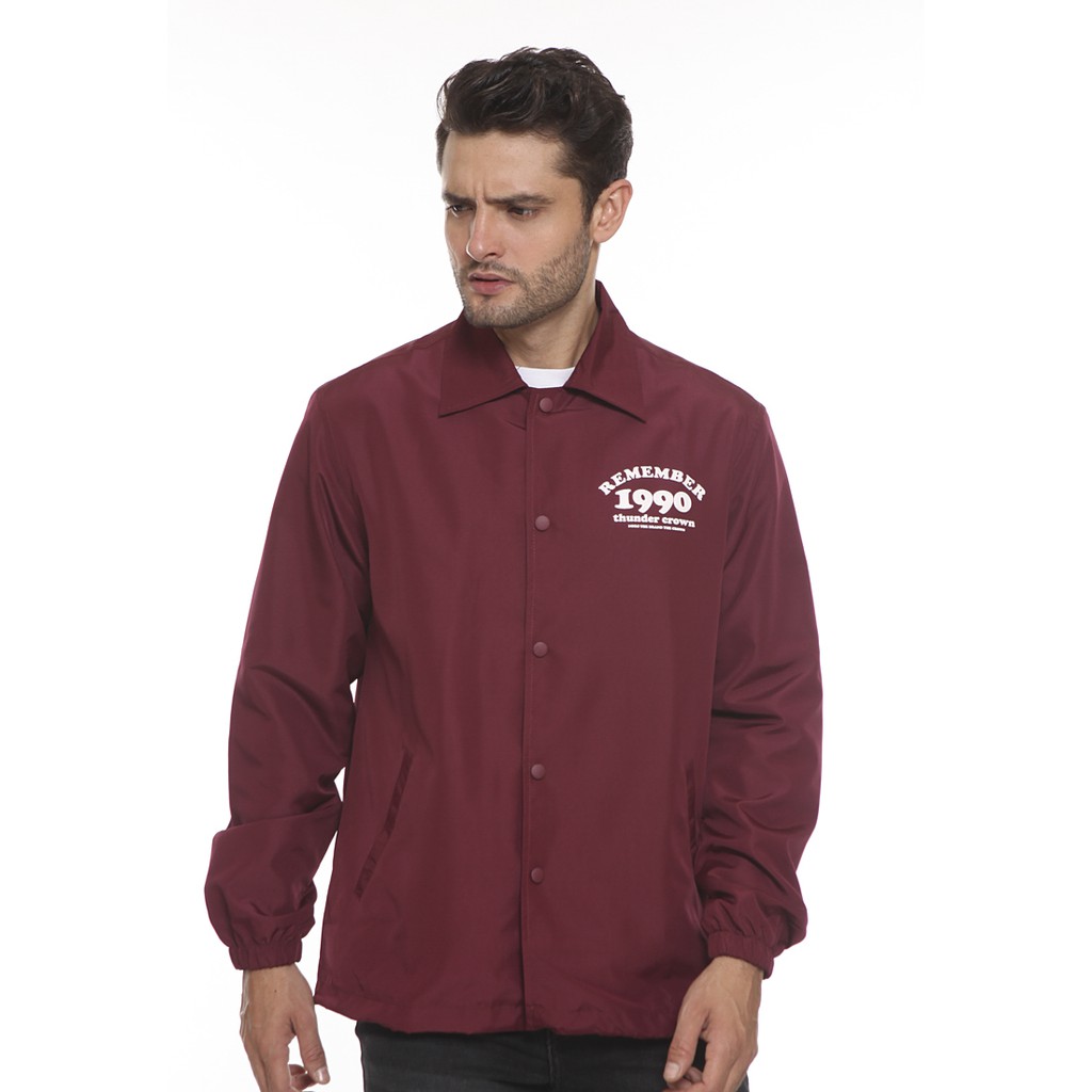 

Jaket Coach Bloopendorse 1990 Maroon - END-SJ003