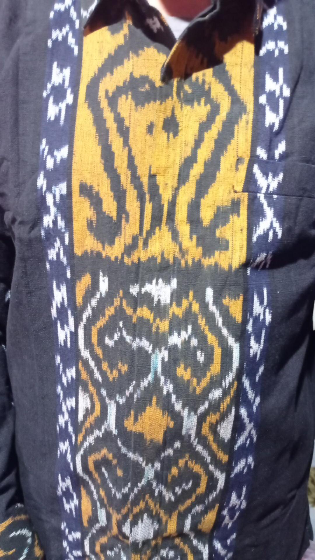 Kertonyono Kemeja Batik Pria Full Furing Bahan Tenun Troso By Florist