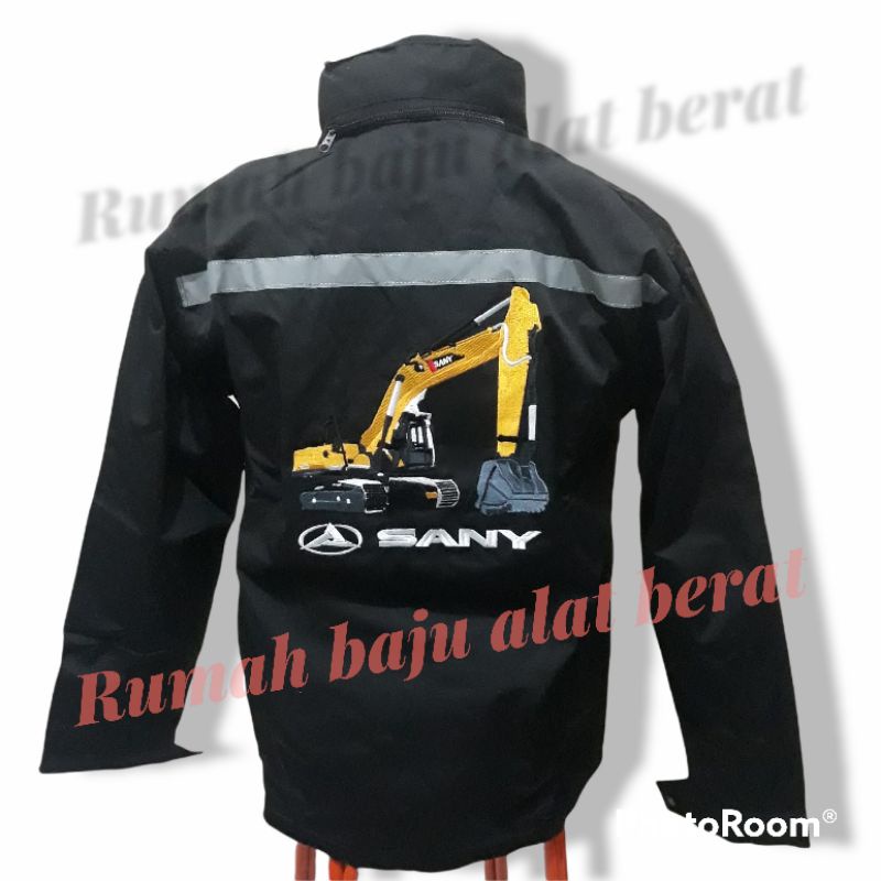 jaket sany / jaket logo alat berat