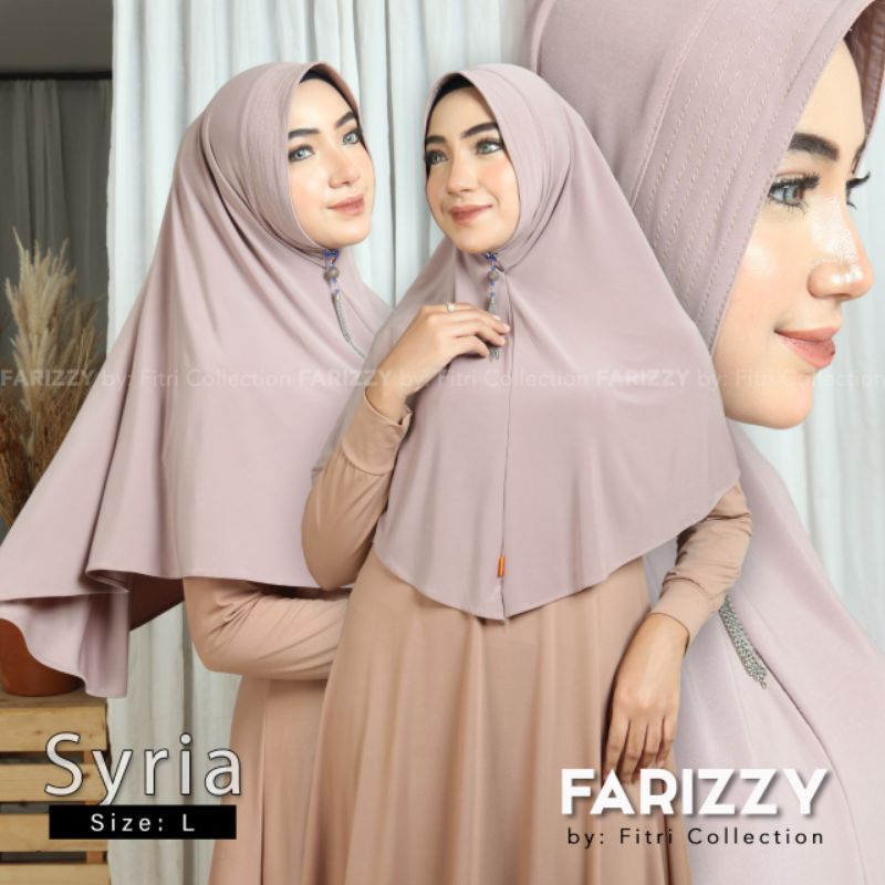 Hijab Instan Jumbo Syria Polos / Kerudung Jersey Jumbo Size L, XL &amp; XXL Desain Simpel Tinggal Sorong Ngak Pake Ribet / Bergok Jumbo Polos Pet Syria / Pakaian penutup Kepala Perempuan / Penutup Aurat Perempuan Muslim Harian