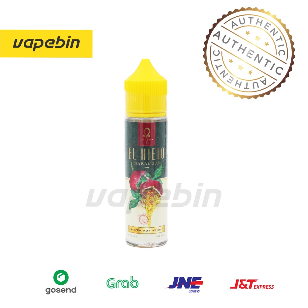 LIQUID EL HIELO MARACUJA - LIQUID EL HIELO V3 MARKISA - 60ML