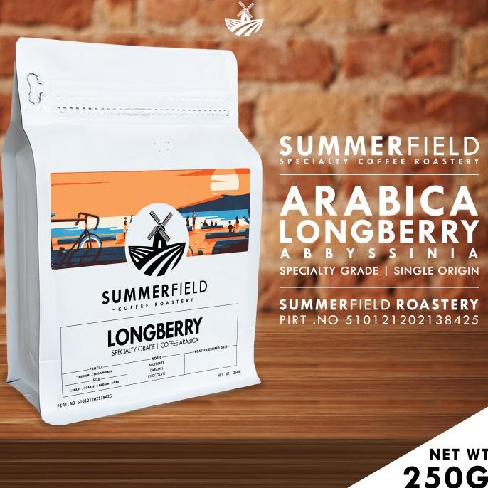 

[ COD ] Kopi Arabika Longberry Summerfield 250g BERKUALITAS Kode 567