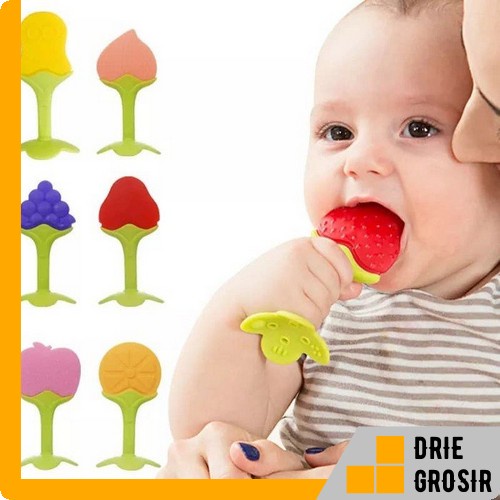 TEETHER BABY FRUIT GIGITAN BAYI BUAH BAIK UNTUK GUSI DAN GIGI AMAN