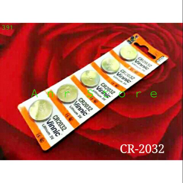 Baterai Vinic CR-2032 Per Satu Pcs Baterai Jam Tangan