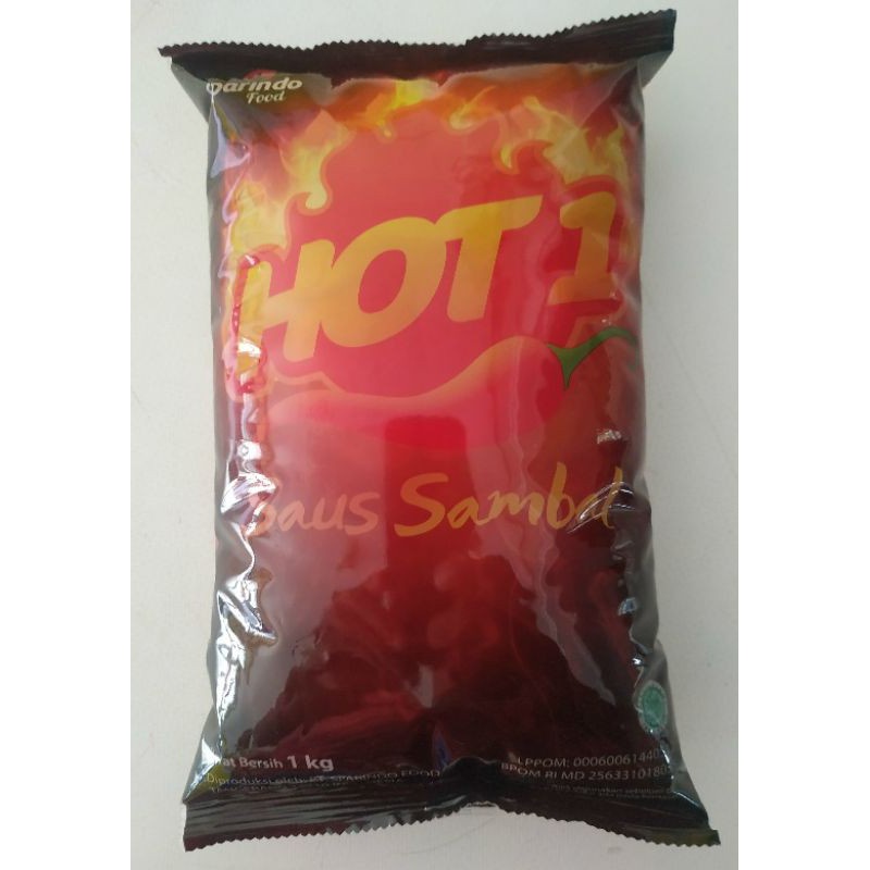 

Saos Sambal Hot 1 1kg / Saus Sambal