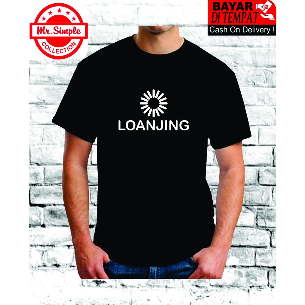 BAJU KAOS KATA-KATA / BAJU KAOS GAMBAR / BAJU KAOS COWOK / BAJU KAOS PRIA