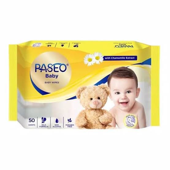 Paseo Baby Wet Wipes / Tisu Basah (50pcs/pack)