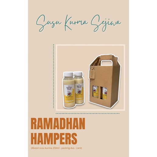 

Hampers Lebaran (Susu kurma Sejiwa)
