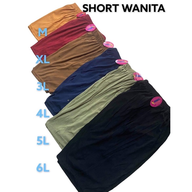 SHORT JUMBO ADEM BAHAN JERSEY/CELANA PENDEK