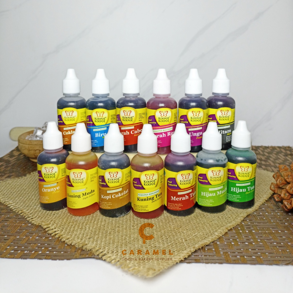 

Pewarna Koepoe - Pewarna Makanan - Food Colouring - Pasta Kue - Baking - Pewarna dan Perisa Makanan/Minuman