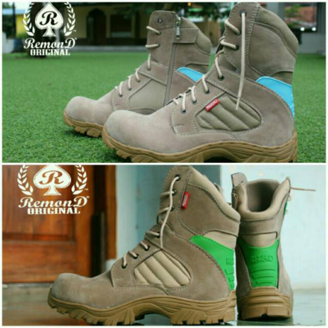 Sepatu Boot Delta Gurun [ 8inch ],Remond Original Safety murah,sepatu boots safety,sepatu kerja Pria