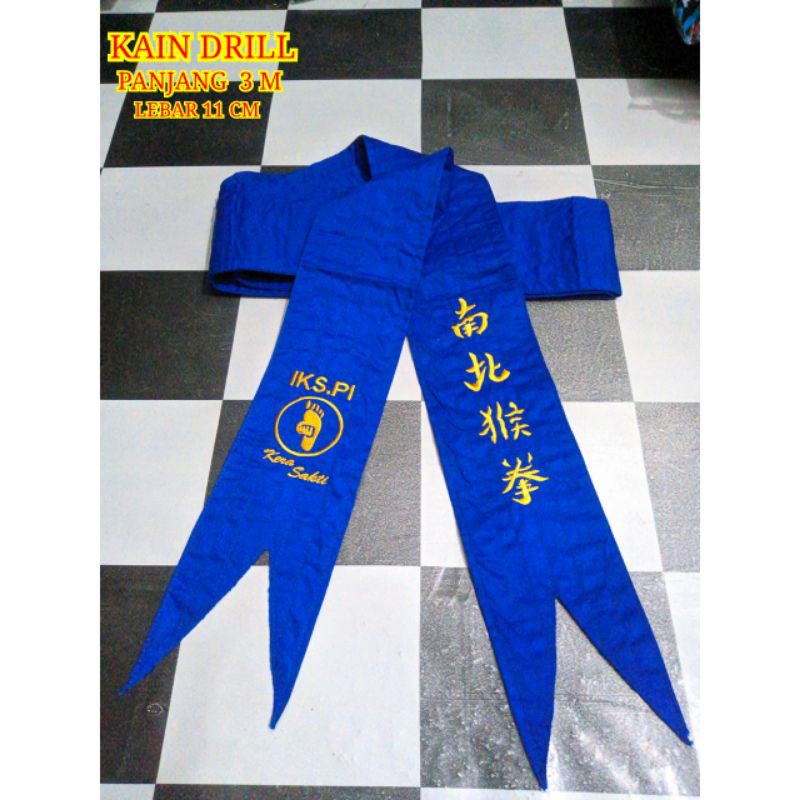 SABUK BIRU IKS.PI KERA SAKTI BORDIR 01 Kain Drill