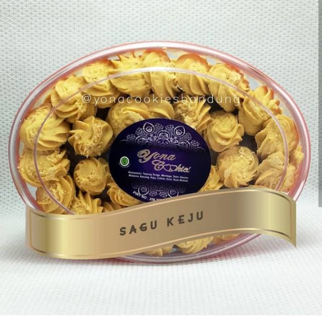 Kue Kering Yona Cookies Sagu Keju