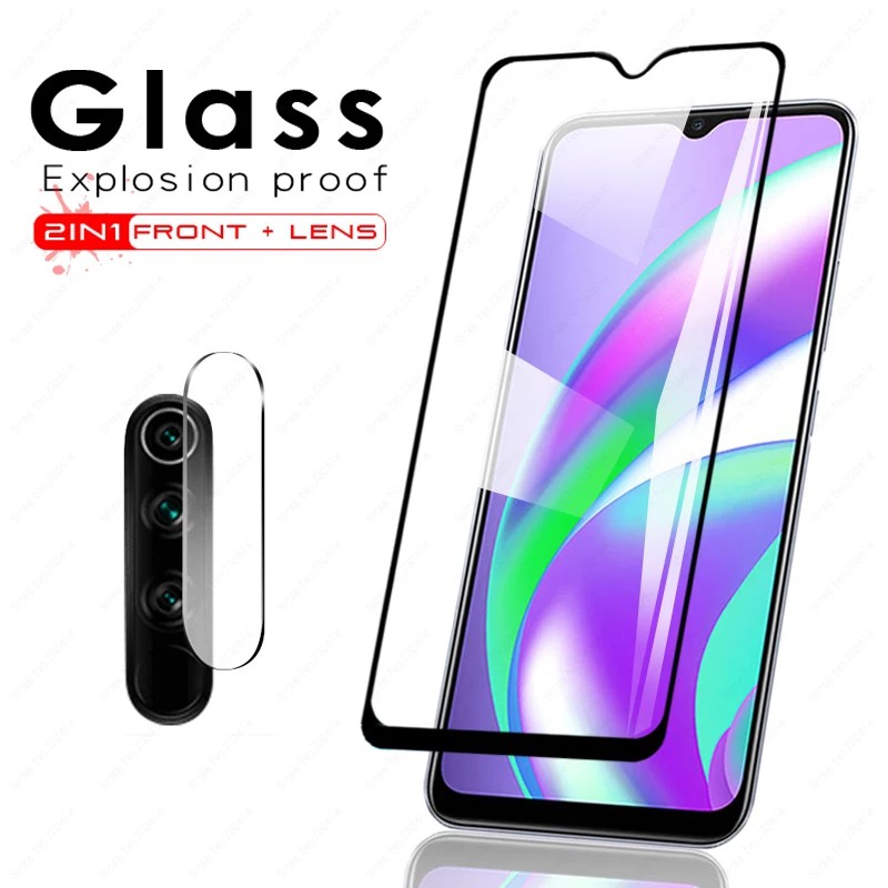 PAKET 2 IN1 Tempered Glass XIAOMI REDMI NOTE 10 PRO / NOTE 10 /REDMI 9/NOTE 9/NOTE 9 PRO  Lensa Camera