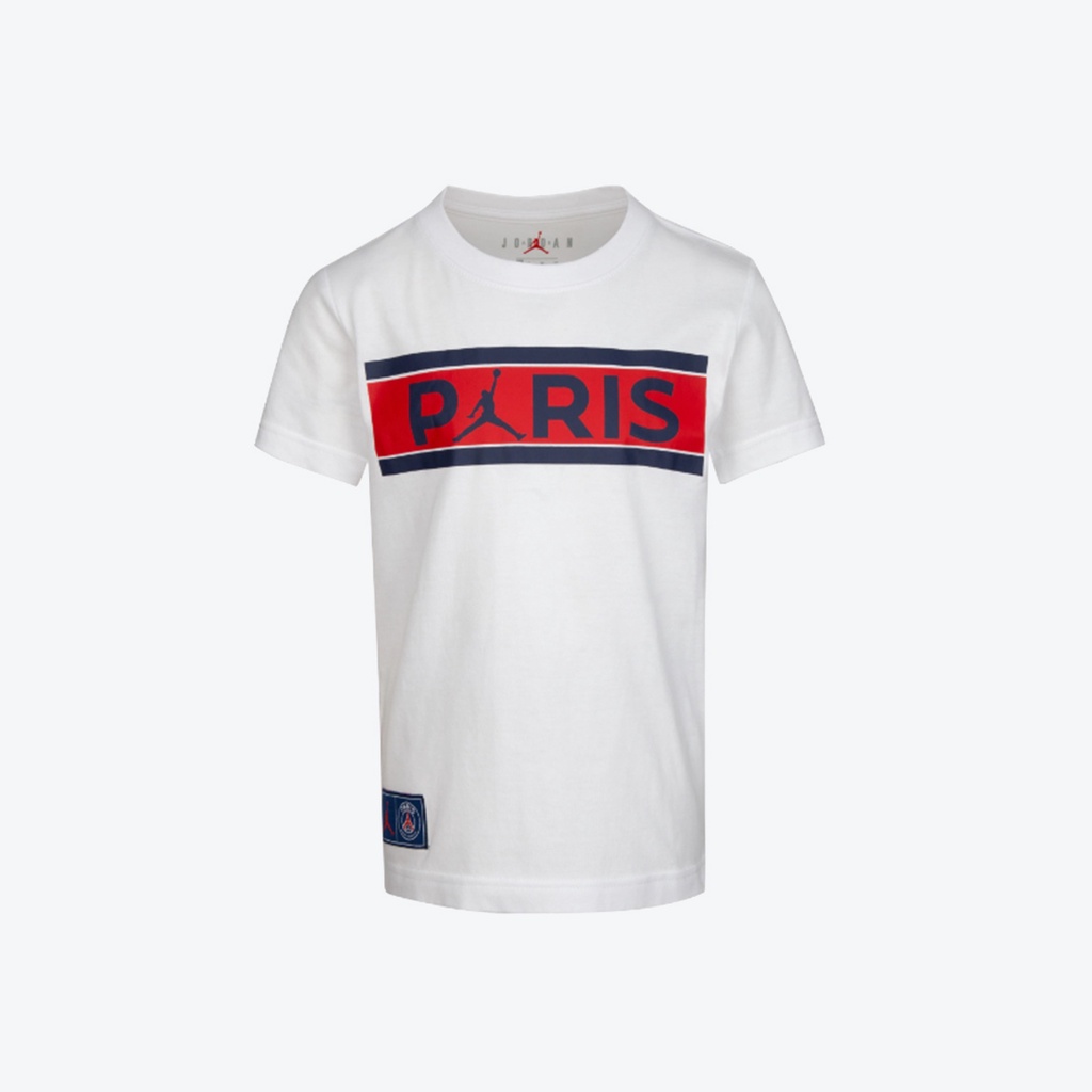 Jordan PSG Logo White Tee
