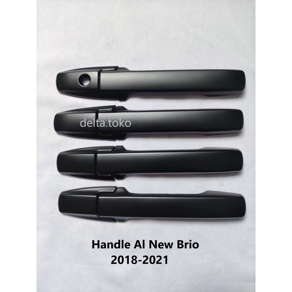 Handle cover Hitam Doff Honda ALL NEW BRIO 2018-2023 semua type