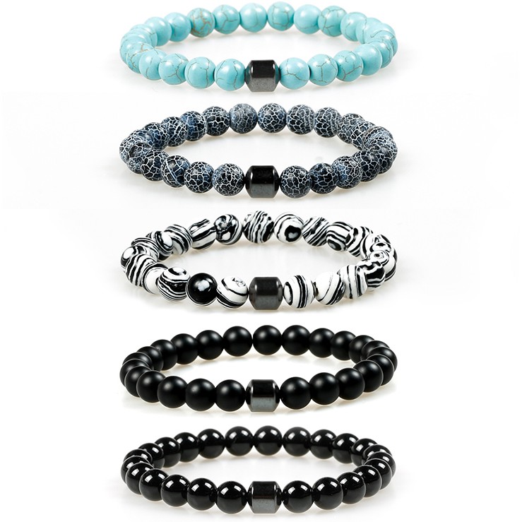 INKH Lucky Charm Stone Bracelet