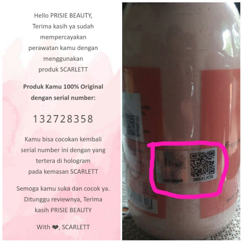 SCARLETT BODY LOTION 30ML ORIGINAL-1