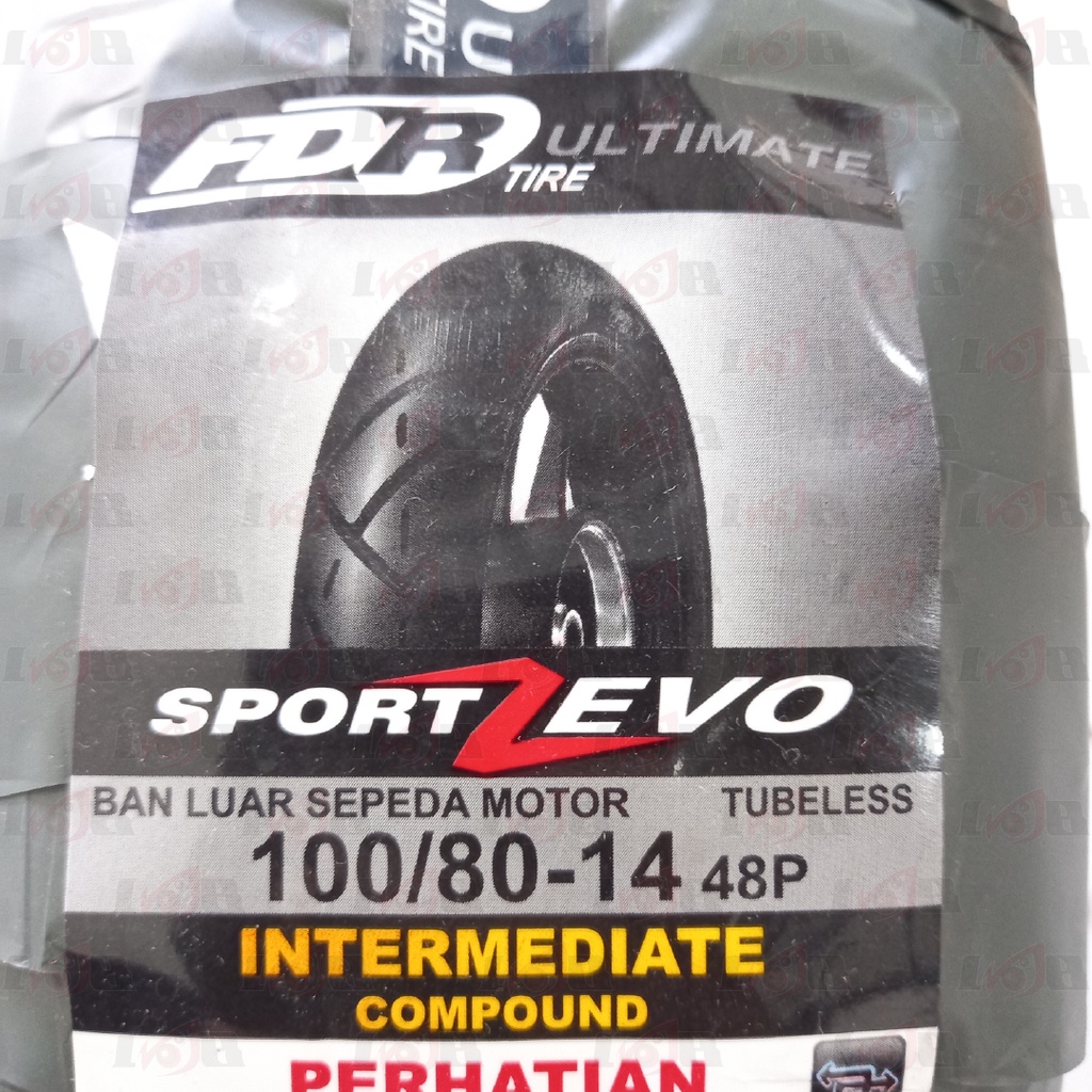 FDR 100/80-14 Sport Zevo Ban Tubeless Motor Matic Matik Sport Touring Daily