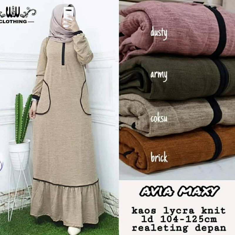 Avia Maxy, maxi dress, dress muslim, gamis, gamis muslim, gamis cantik, gamis murah,gamis kekinian