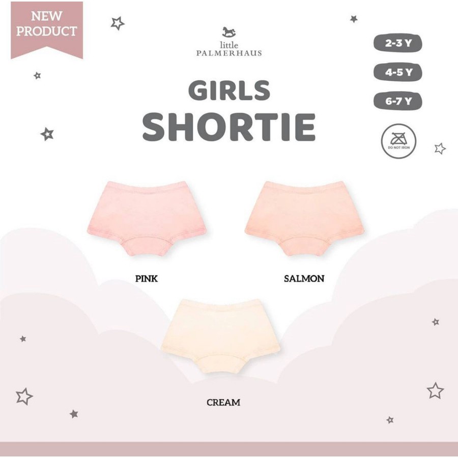 LITTLE PALMERHAUS Girls Shortie - Underwear Anak
