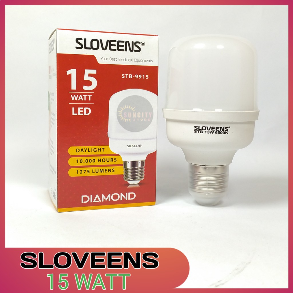 Sloveens Diamond Lampu LED Capsule 15 Watt - Cahaya Putih