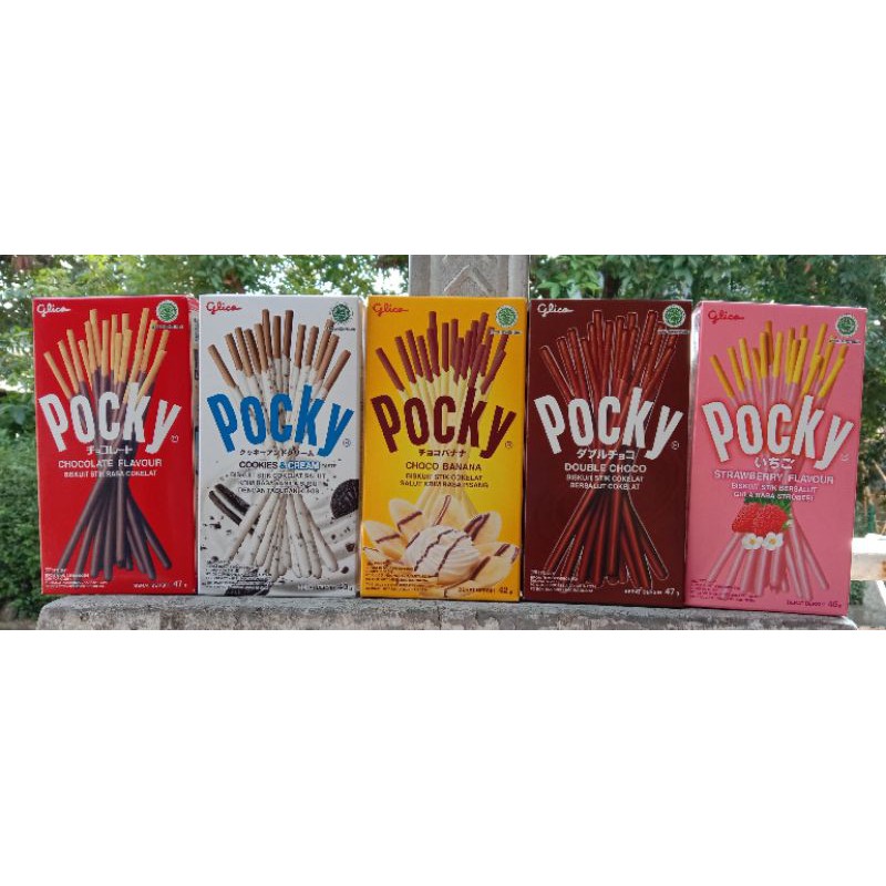 Pocky 40gr - 47gr ada 5rasa