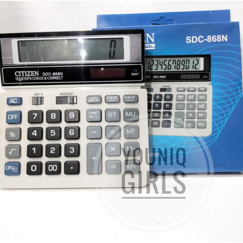 

Kalkulator CITIZEN SDC-868N