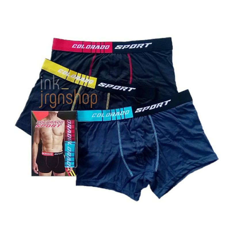 CELANA DALAM PRIA (1 BOX ISI 2 PCS) / CELANA DALAM BOXER PRIA DEWASA