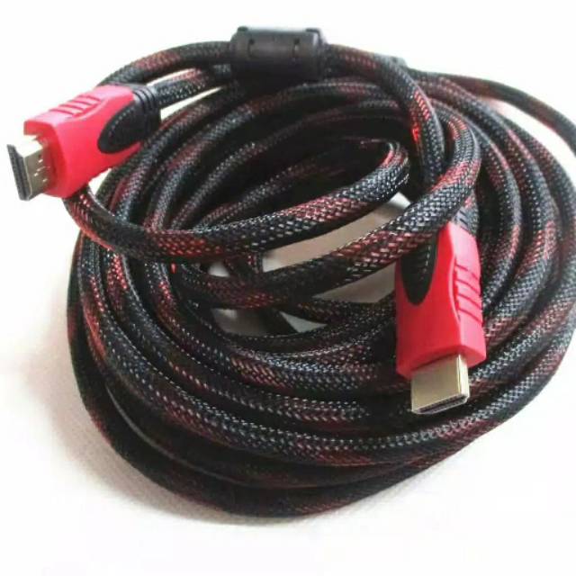 Kabel HDMI 20Meter Jaring Gold Plated