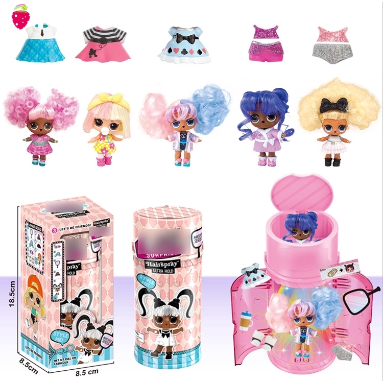 lol hairspray dolls