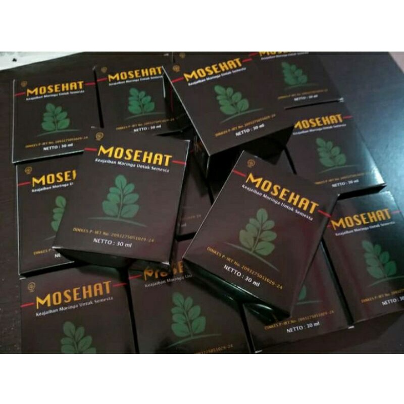 MOSEHAT Obat Tetes Herbal Moringa Daun Kelor Atasi Berbagai Penyakit