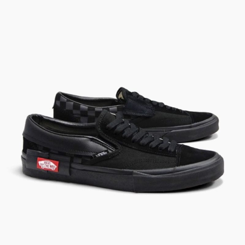 Vans Slip On Cut And Paste All Black Original