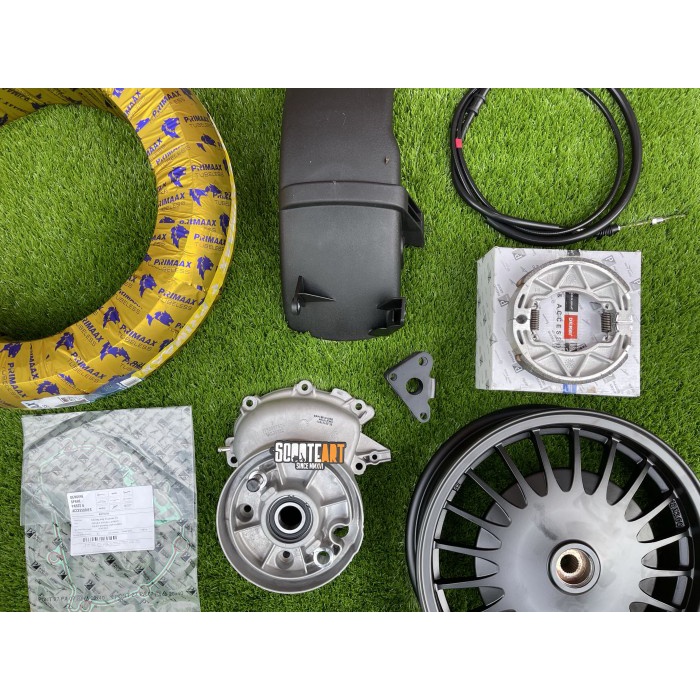 Paket Upsize Vespa S LX LXV Ring 12 Velg Vrossi Zeus