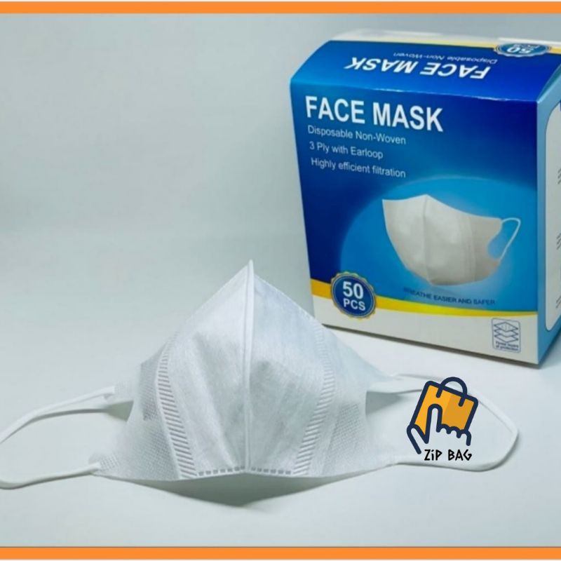 Masker Duckbill FaceMask Mouson Alkindo Wemaze isi 50 pcs