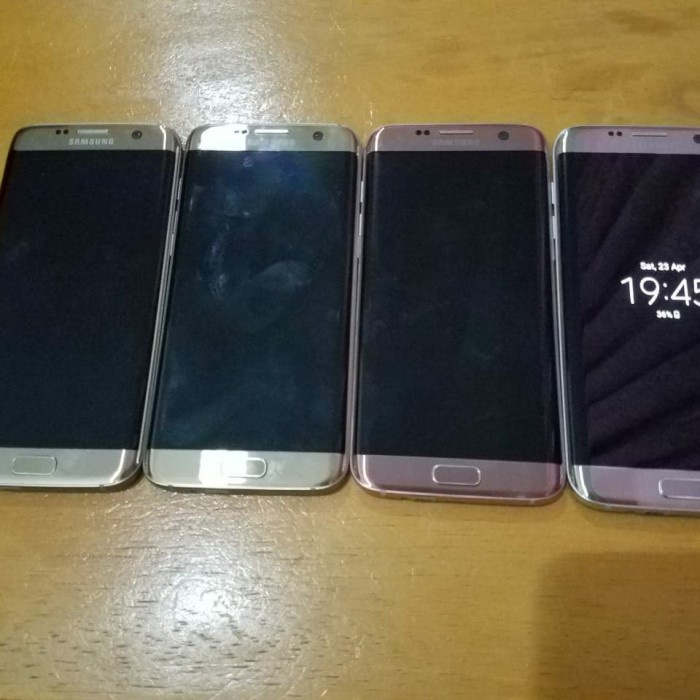 [ Hp / Handphone ] Samsung S7 Edge Dual 32Gb Mulus Lengkap Bekas / Second / Seken / 2Nd