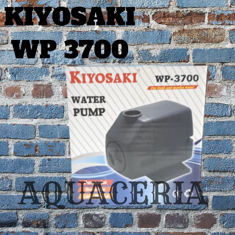 pompa celup kiyosaki wp 3700 power head aquarium/kolam