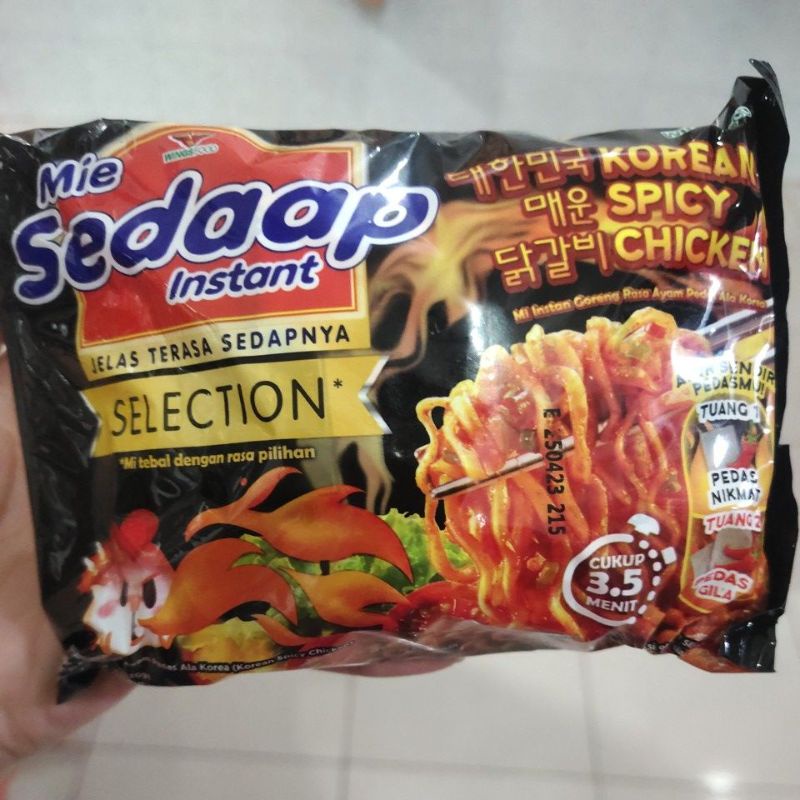 

mie sedaap instant korean spicy chicken