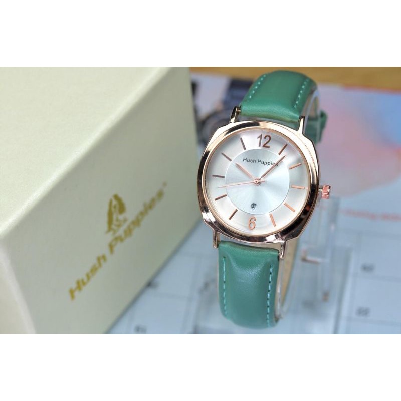 JAM TANGAN HUSH PUPPIES KULIT TANGGAL AKTIF || JAM TANGAN WANITA IMPORT