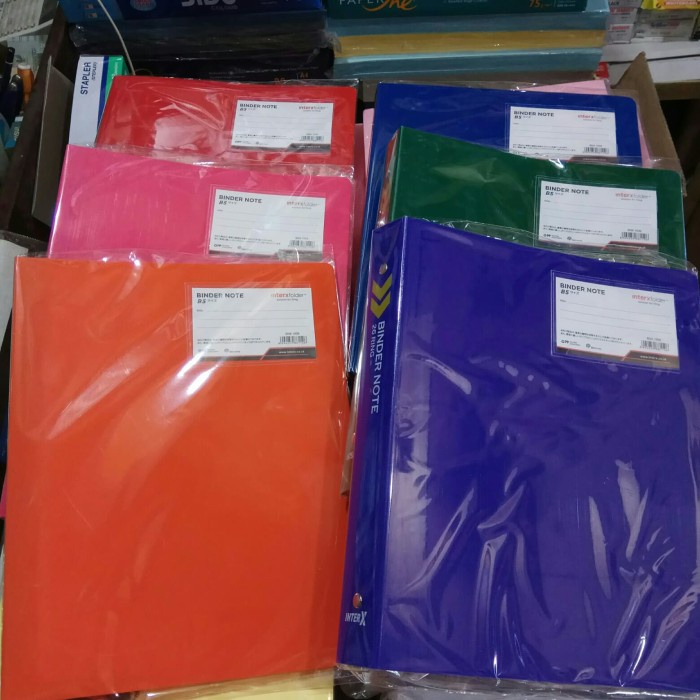

Mudah Binder Note / Map Loose Leaf B5 Inter-X Promo