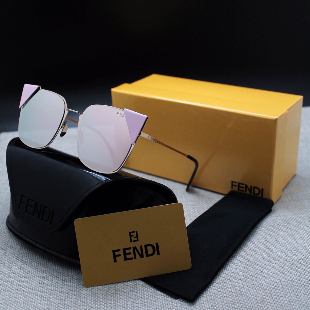 Kacamata Wanita Fendi Lancip Sunglasses Murah