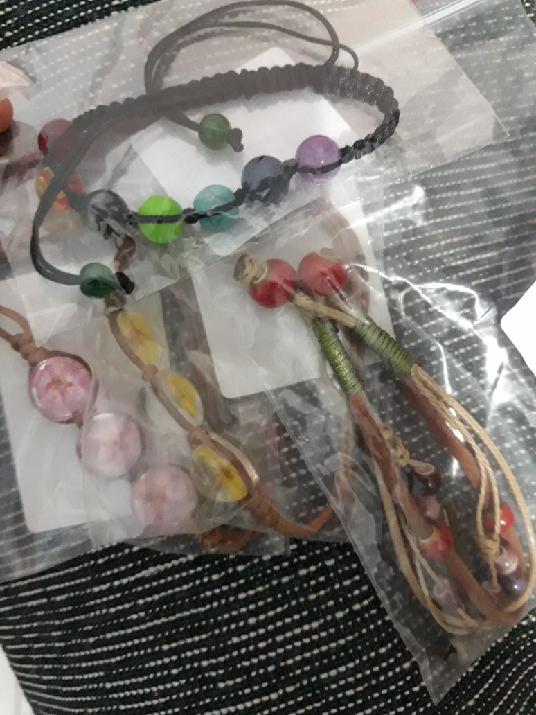 Gelang Handmade Bahan Tembaga Keramik Original