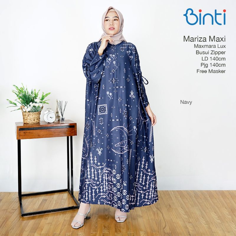 Mariza Maxy Gamis Maxmara Super Jumbo LD 140, ori by Binti